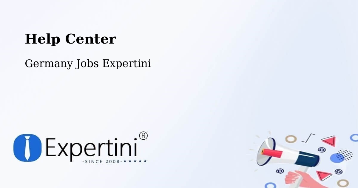 Help Center – Böttingen - Germany Jobs Expertini